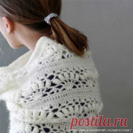 Мохеровый снуд