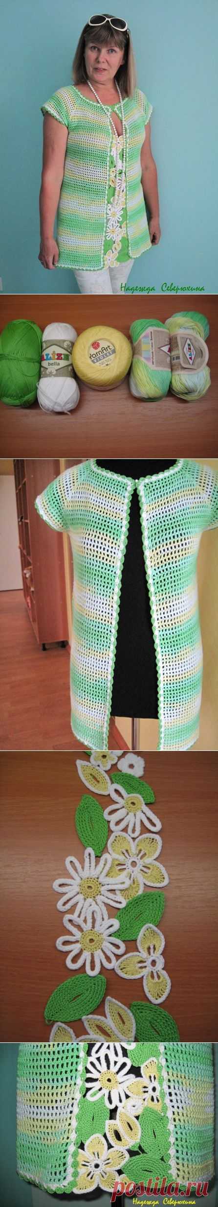 Туника " Цветочная корзинка" от Надежды Северюхиной.