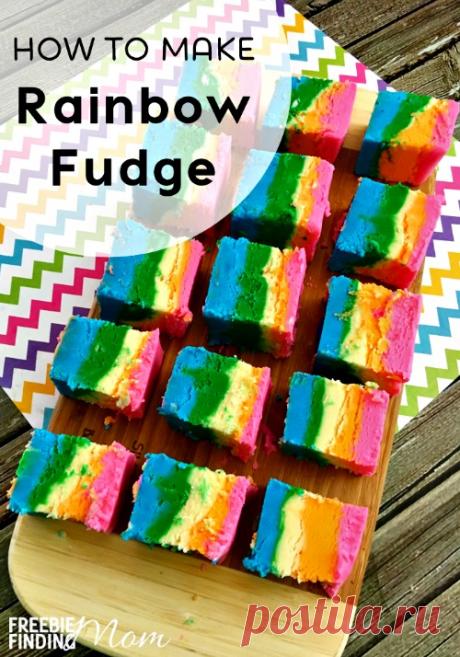How to Make Rainbow Fudge