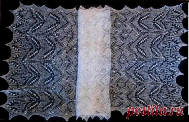 Мои палантины. Авторские работы.