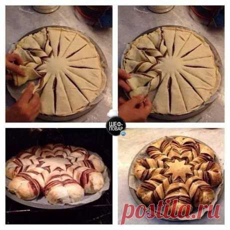 шоколадный цветок