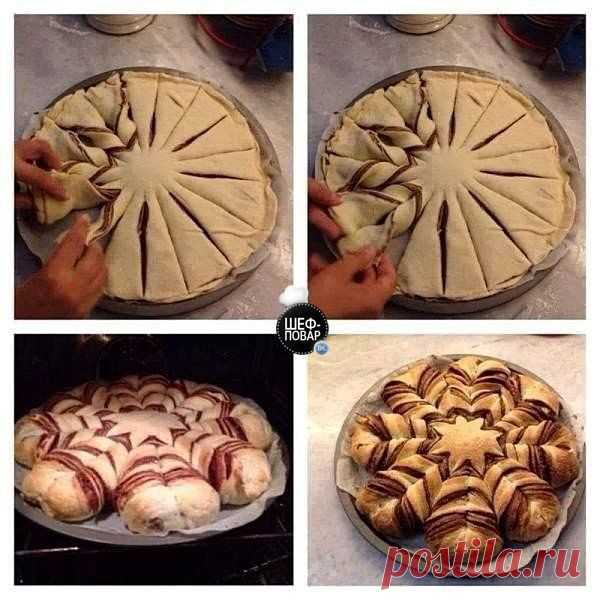 шоколадный цветок