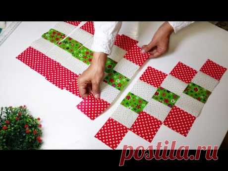🎄 Easy and wonderful sewing project for Christmas | Sewing tricks and ideas