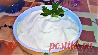 Домашний майонез на молоке без яиц