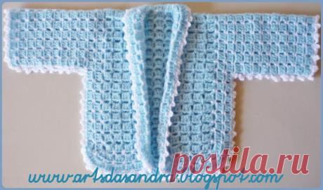 Casaquinho De Croche Para Bebe Grafico | Filmvz Portal