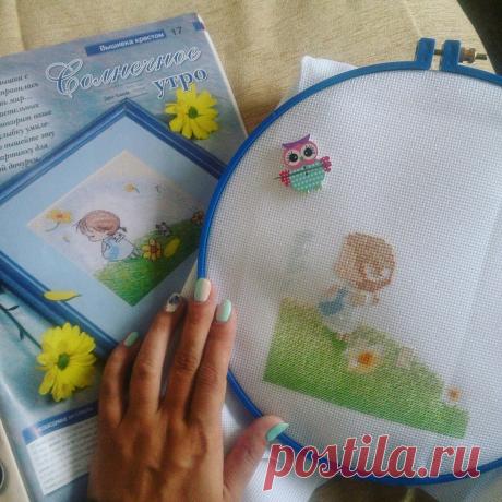 летом вышивала миниатюру