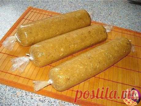 Сливочная колбаска

Наслаждайтесь вкусом из детства.

Ингредиенты:

· 2 пачки печенья (со вкусом топленого молока)
· 1 стакан грецких орехов, все измельчить.
· 100 гр сливочного масла
· 1 плитка шоколада (молочного) растопить

Приготовление:

Смешать все ингредиенты с банкой сгущенки, печенья и орехов. Сформировать в колбаски и в холод на ночь.

Готово! Приятного аппетита!


#сладкое #десерт #вкусно #аппетитно #ДомашнееВкуснее