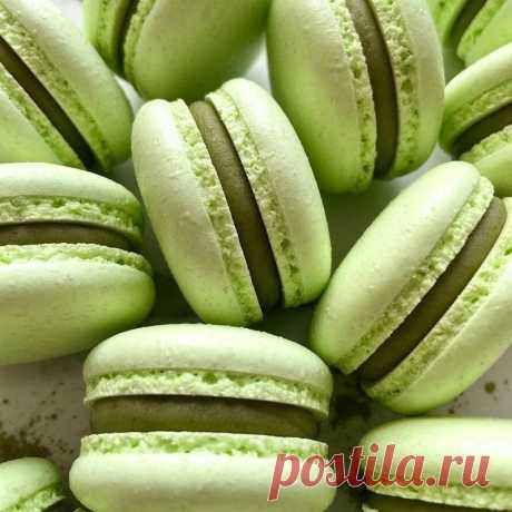 Рецепт Начинка для макарон Матча-маракуйя