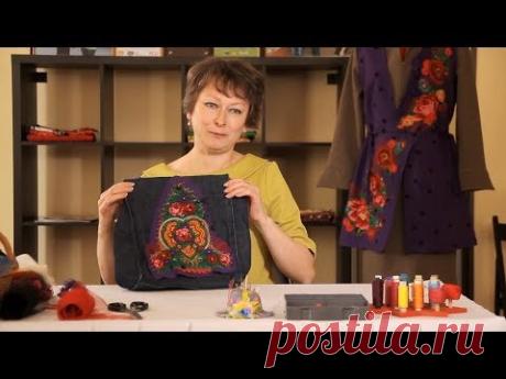 «Ручная работа». Декор джинсовой сумки (29.04.2018)