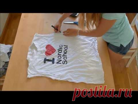 Реконструкция старых футболок! 6 идей | Vera Belinskaya