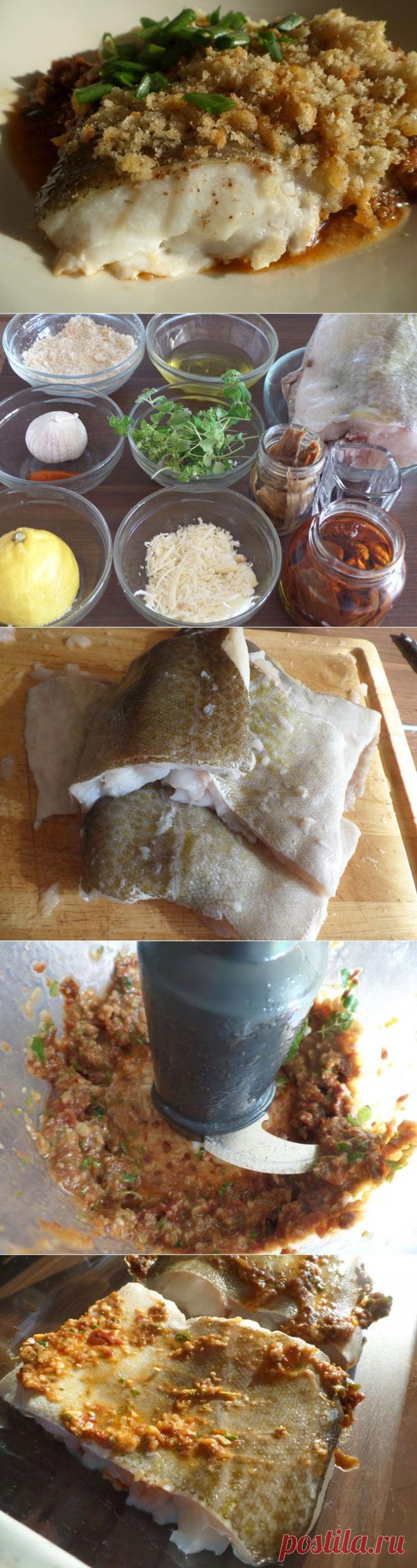 Нежнейшая треска с корочкой из сухарей и пикантным соусом — Вкусные рецепты