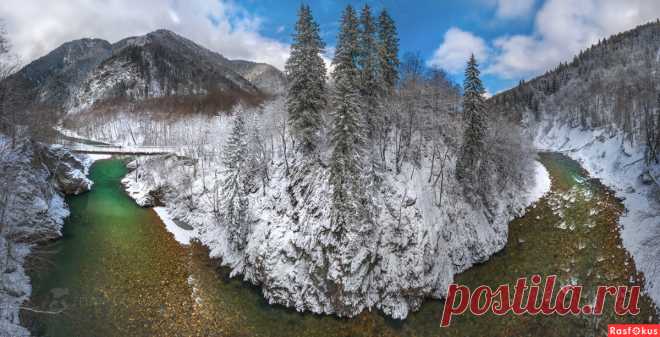 Фото: Панорама реки. Фотограф путешественник Фёдор Лашков. Пейзаж - Фотосайт Расфокус.ру