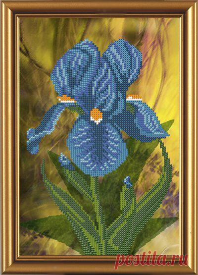 Бис 4068 Ирис (рисунок на ткани)