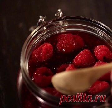 Прозрачное малиновое варенье с целыми ягодками | Рецепты тёти АСИ | Яндекс Дзен