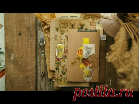 Открытка-сертификат ручной работы