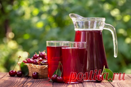 12 рецептов морса из вишни, которые стоит приготовить
