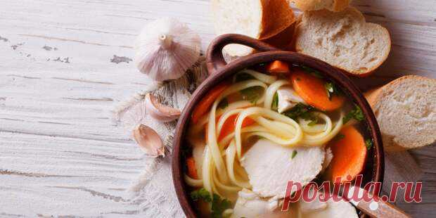10 куриных супов на любой вкус - Будет вкусно - 21 апреля - 43997236430 - Медиаплатформа МирТесен Вас ждут аппетитные первые блюда с киноа, чечевицей, рисом, картофелем, сливками, яичной лапшой и не только. 1. Куриный суп с яичной лапшой и имбирём Ингредиенты 1 луковица; 2 моркови; 1 кусочек имбиря (длиной примерно 5 см); 6–8 веточек укропа; 6–8 веточек петрушки; 1 курица (весом до 1 600 г); - 21 апреля - 43997236430 - Медиаплатформа МирТесен
