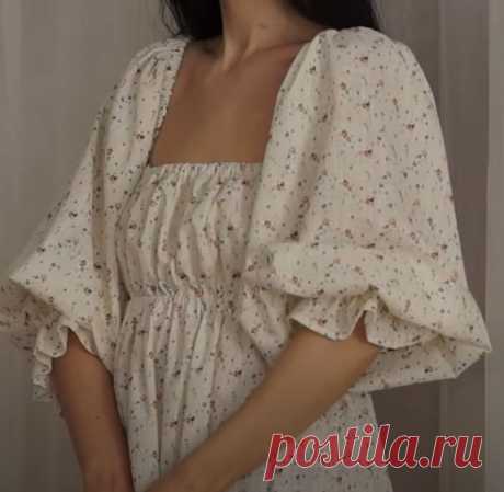 Как сшить платье без выкройки своими руками