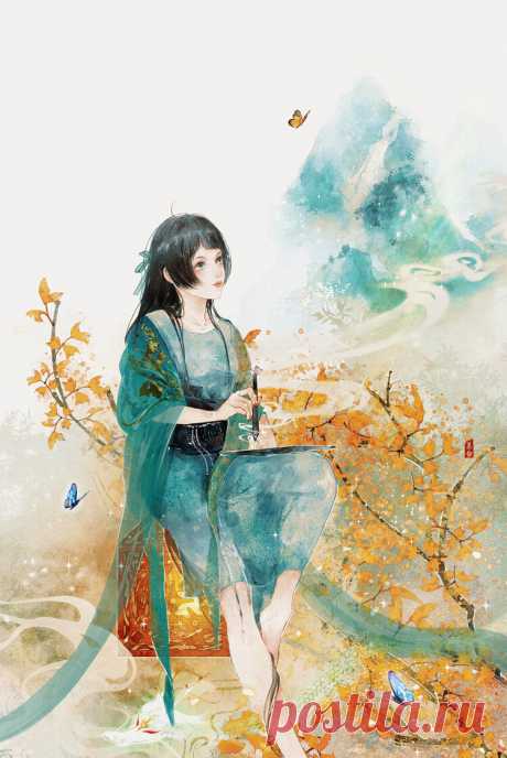 作者' 画画的慕白  Author's Painting Mubai