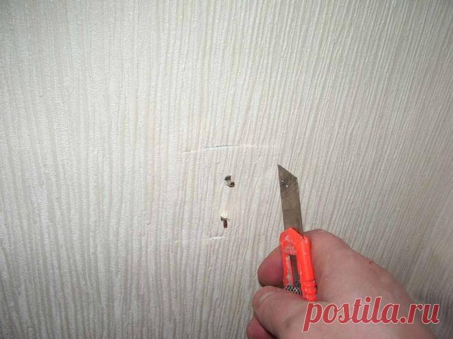 Устранение дефектов на стенах. Как замаскировать обои? Миллион советов на все случаи жизни!