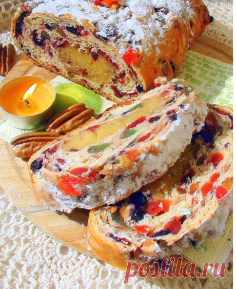 Голландский «кулич» - паасброд | Четыре вкуса