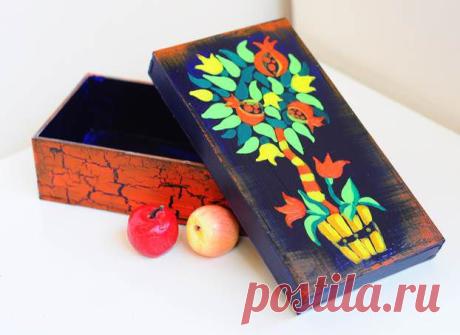 Как расписать шкатулку. Роспись по дереву своими руками | Diy24