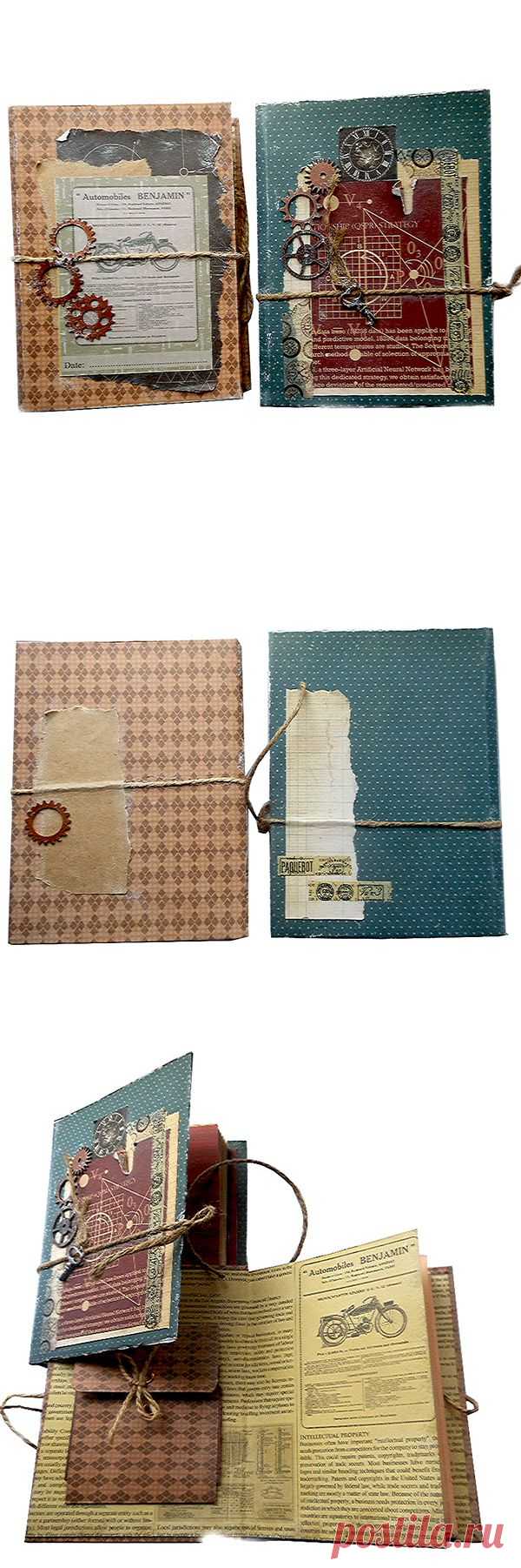 Мужской блокнот "Записки мастера". - магазин Лавка Рукодельников