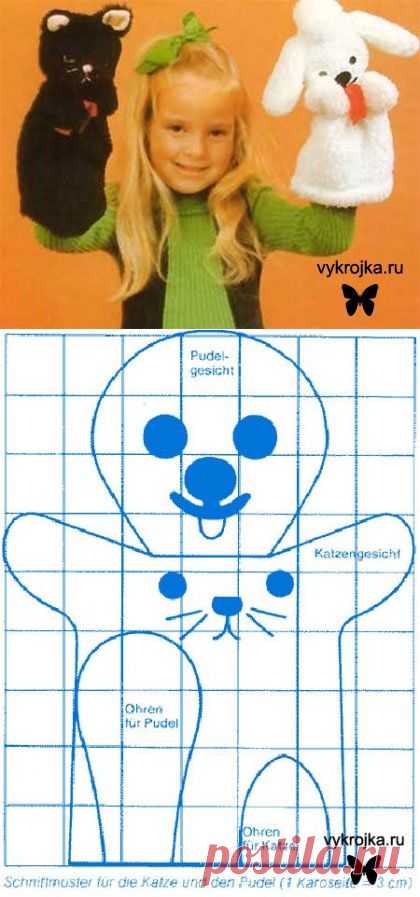 Выкройка игрушки кукольного театра. Скачать выкройку кукольного театра бесплатно с выкройка.ру Страница 0