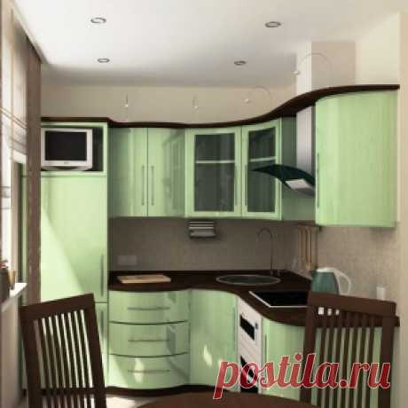 Варианты дизайна кухни в хрущевке — красота и максимальный комфорт на 6 кв.метрах - МирТесен