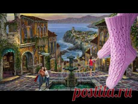 Красивые носочки. Спицами.#(2024)