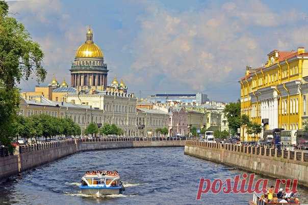 Прогулки по каналам Питера