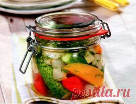 Маринованное ассорти из овощей на зиму