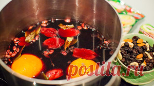 Глинтвейн классический рецепт приготовления с апельсином в домашних условиях