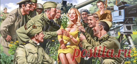 Веселая сказка пин-апа - Все интересное в искусстве и не только.