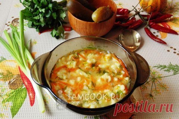 с мини клецками