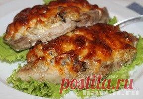 Свинина, запеченная с баклажанами и грибами | Фоторецепт с подробным описанием от Харч.ру