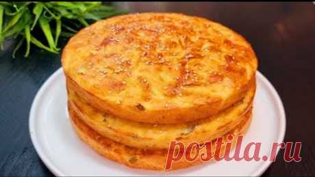Мука, Вода и Лук❗ Готовлю этот Вкуснятина всю неделю, и семья просит ещё! ВКУСНО, МНОГО и НЕДОРОГО
