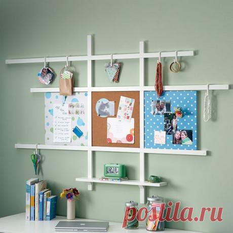 Упорядочить все на стене