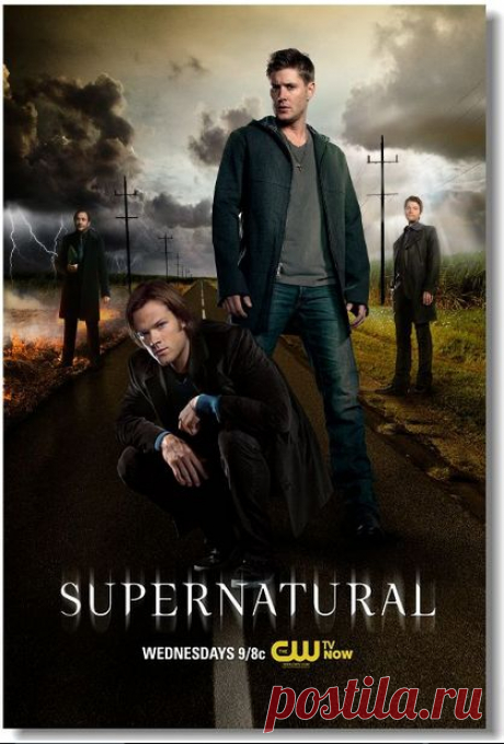 Купить сверхъестественное, supernatural - постер, афиша №3 по низкой цене
