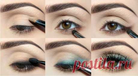 Макияж для карих глаз