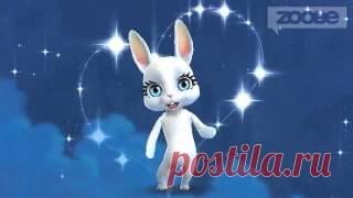 Зайка Zoobe - С Днём Рождения ! Зайка поёт. Зайка зажигает.