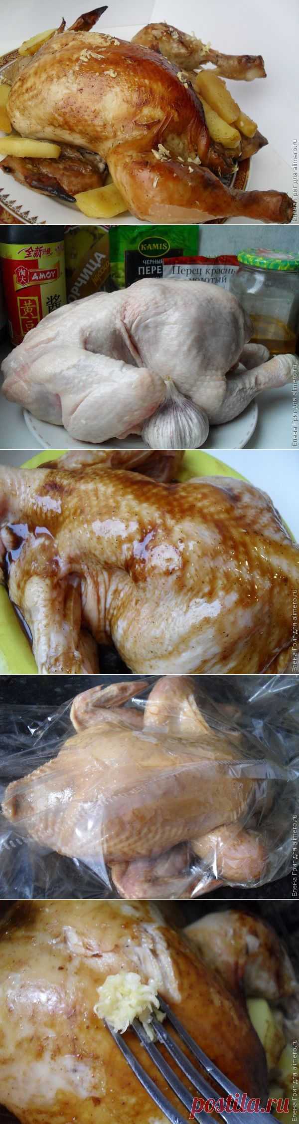 Курица в рукаве / Рецепты с фото