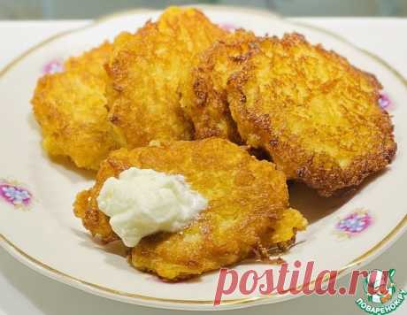 Яблочные драники с манкой – кулинарный рецепт