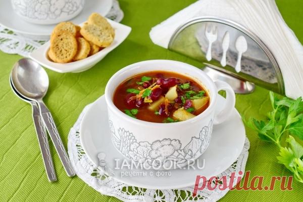 Постный суп с консервированной фасолью — рецепт с фото пошагово. Как сварить постный фасолевый суп с консервированной фасолью?