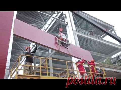 Вакуумные захваты для сэндвич-панелей: аренда монтажных струбицин.
Применение вакуумных захватов для монтажа сэндвич-панелей имеет ряд уникальных преимуществ перед классической техникой, способствующих существенной экономии Вашего времени и средств:
Для нас главным стало то, что подъём панели можно производить прямо из стопки, без предварительной подготовки.