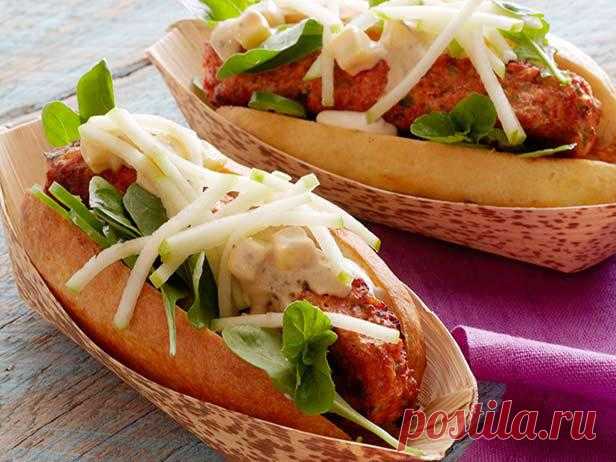 Хот-доги с куриными сосисками и индийскими специями