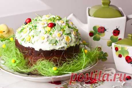 Куличи с цукатами и изюмом (Юлии Высоцкой).