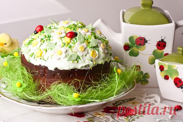 Куличи с цукатами и изюмом (Юлии Высоцкой).