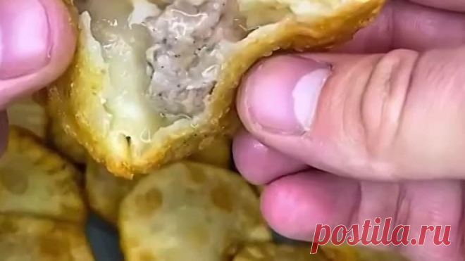 2 рецепта приготовления необычных вкусных чебуреков 🔥