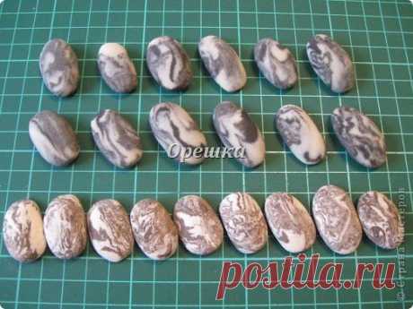 Камешки из солёного теста. | Страна Мастеров